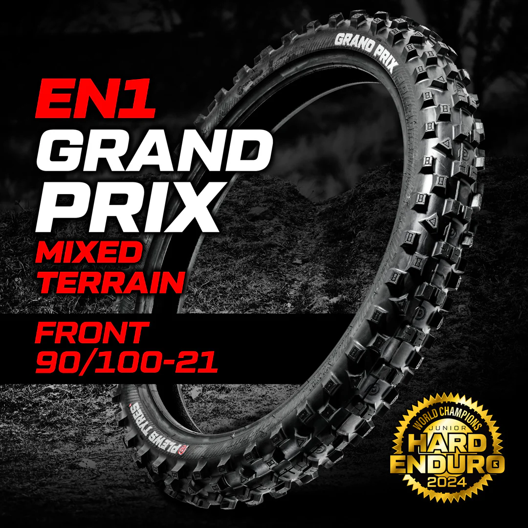 Plews Grand Prix Medium — Front 90/100-21